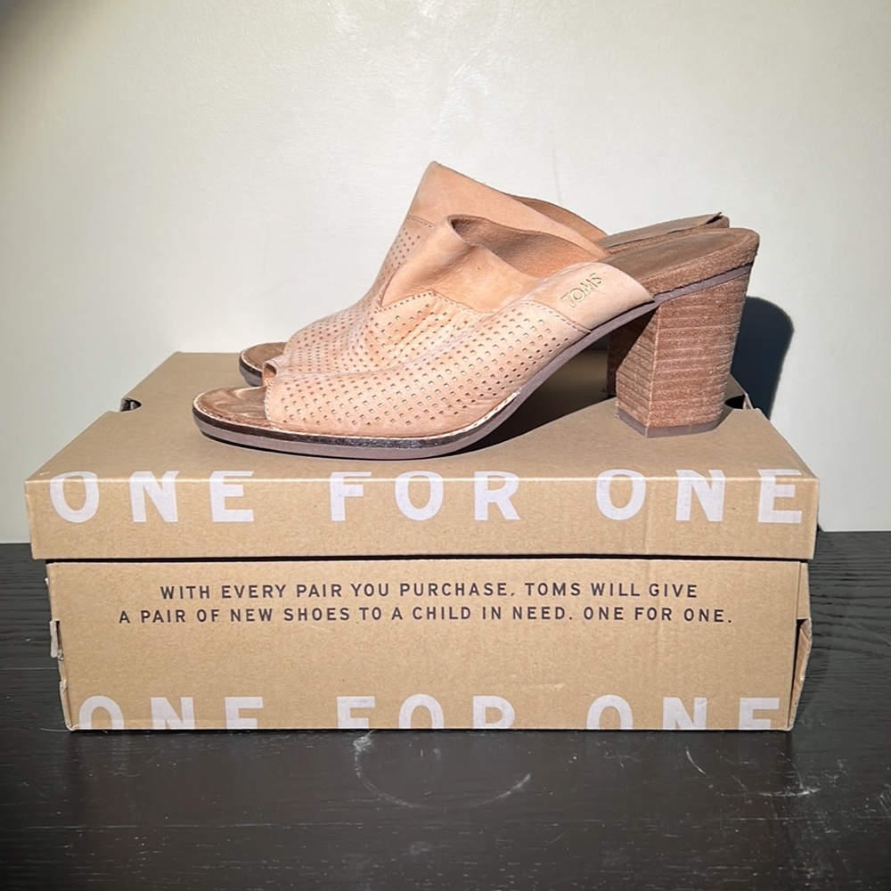 Toms 3 inch heels